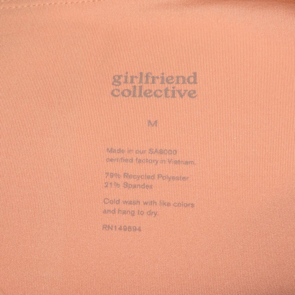 Girlfriend Collective Peach Orange High Waist Activewear Leggings - Picture 8 of 8